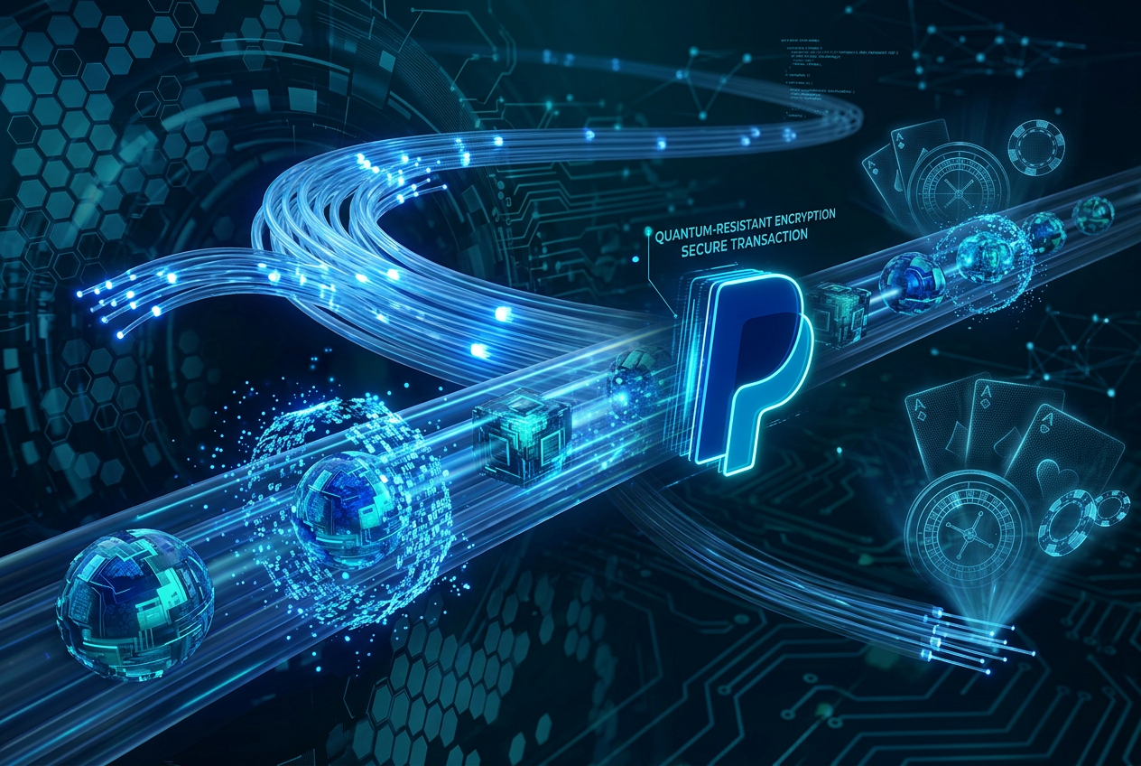 Interfejs mobilny PayPal podczas autoryzacji depozytu w kasynie online